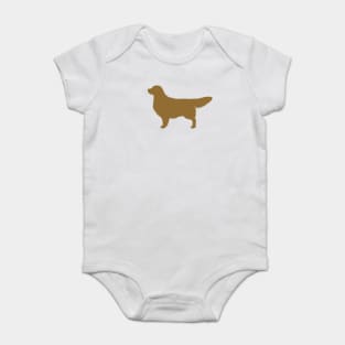 Golden Retriever Silhouette Baby Bodysuit